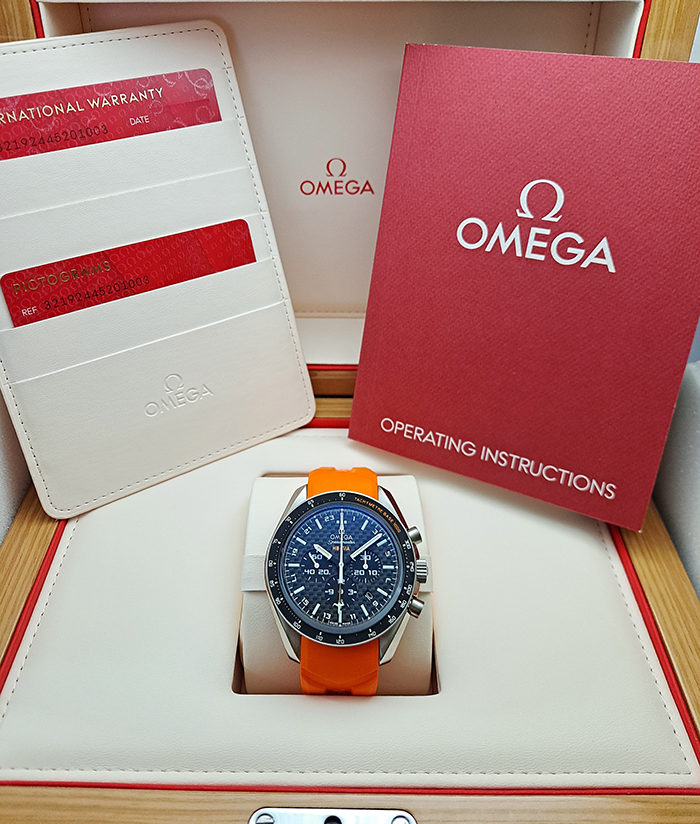 Omega Speedmaster Anniversary Series Co-Axial Chronometer GMT Chronograph Numbered Edition Ref. 321.92.44.52.01.003